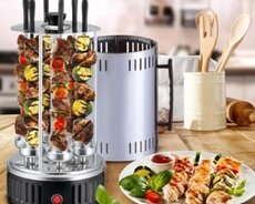 Vertikal kabab aparatı, 6 şişli, Termostat ilə, Yeni