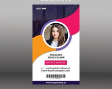 Badge və Id Card Peşəkar tədbirlər üçün
