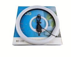 Dairevi Lampa Bd-330 Ağ işiqla ( 33sm) Ştativ ilə birlikdə