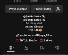 Tiktok hesab