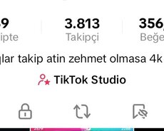 Tiktok hesabi satilir
