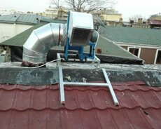 Осмотр вентиляционных работ, монтаж всех видов вентиляции
