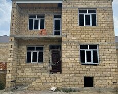 kreditlə 2 mertebeli həyət evi