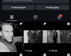 Instagram səhifəsi