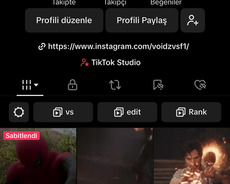 tiktok account