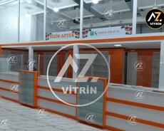 Aptek vitrin mebellərinin hazırlanması