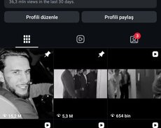 Instagram səhifəsi