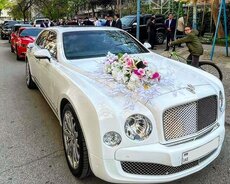 Bentley Mulsanne bey gelin maşın kirayəsi