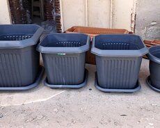 Dibcek qabi duzbucaq gul qabi kvadrat dibcek qabi yumru
