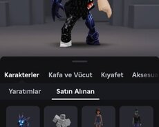 Roblox hesabı Whatsapp-dan elaqe saxlayın