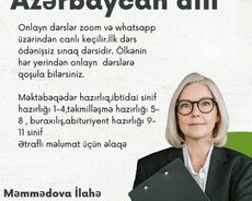 Azərbaycan dili, riyaziyyat