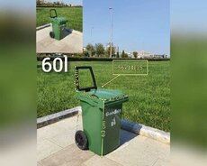 Zibil qabi 60 litr tekerli (goodbin)