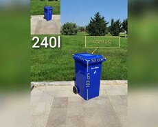 Zibil qabi 240 litr tekerli ( goodbin )
