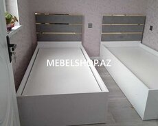Təkli, bazalı çarpayı