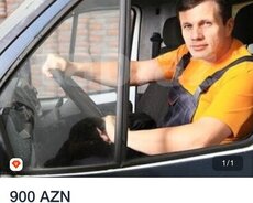 Şəxsi fort tranzit maşınıyla sürücü tələb olunur