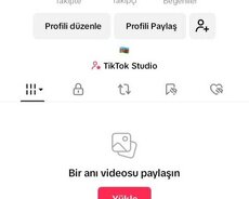 Tiktok səhifəsi