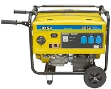 Generator Aksa 5.5 kVa açarlı benzinli portatif model Aap550