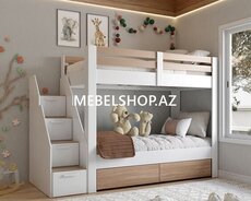 2 mərtəbəli çarpayı