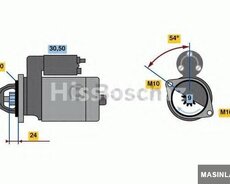 Starter Hyundai i30, i20, Kia ceed