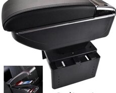 Avtomobil üçün üc usb portlu ikiqat universal dirsəklik