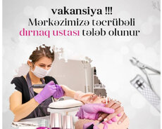 Dirnaq ustasi tələb olunur