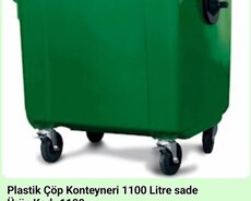 Zibil qabi 1100 lt tekerli
