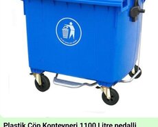 Zibil qabi 1100 lt pedalli ( goodbin )