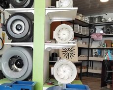 Havalandırma üçün istənilən növ bütün məhsulların satışı