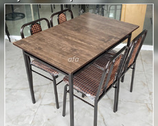 Restoran, kafe, bağ, mətbəx və s üçün masa destleri