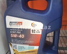 eurolub synt pdi 5w-40 5litr mühərrik yağı