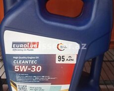 eurolub cleantec 5w-30 5litr mühərrik yağı