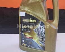 german gold 5w-40 4litr mühərrik yağı