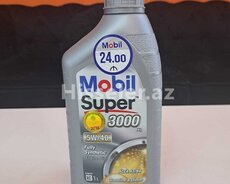 mobil super 5w-40 1litr mühərrik yağı