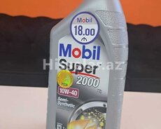 mobil super 10w-40 1litr mühərrik yağı
