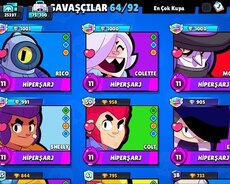 Bravl stars hesabı satıram real alıcılar naraht etsin