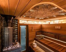 Sauna Baku tikinti, yığılması və təmiri