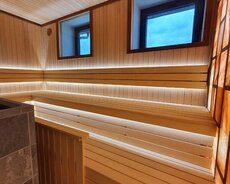 Sauna ustası və tikintisi