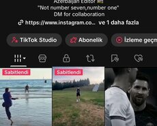 230k Tiktok sehifesi
