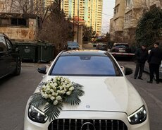Mercedes Eclass kirayəsi bey gelin maşıni