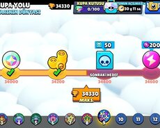 Brawl hesabi satilir 34k
