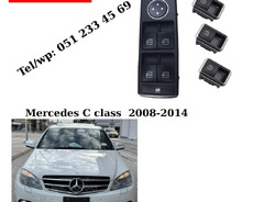 Mercedes C calss 2008-2014 üçün şüşə qaldıran knopka blok sa