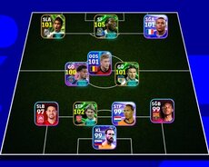 Efootbal hesabi 105 drogba var 3113 kolektif guc yaxsi hesab