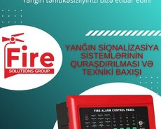 Yanğın Təhlükəsizliyi . Şok kompaniya
