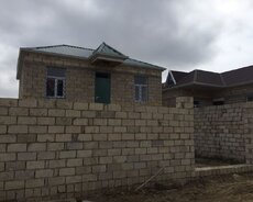 kreditlə 2 otaqli həyət evi