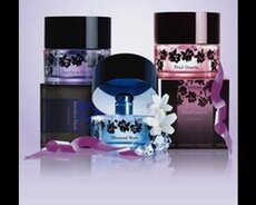 Amethyst Fatale, Petal Quarts, Diamond Musk
