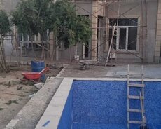 6m x 3m hovuzun tikintisi