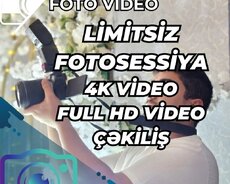 Foto və video çəkiliş xidməti