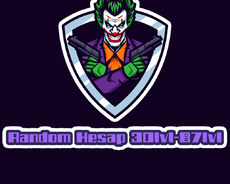 Random hesab 30 lvl-87lvl