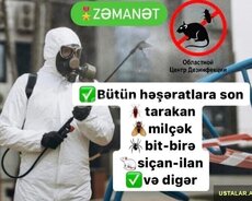 Dezinfeksiya Xidmətləri