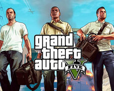 Gta 5 Rockstar Games hesabi 5 Azn